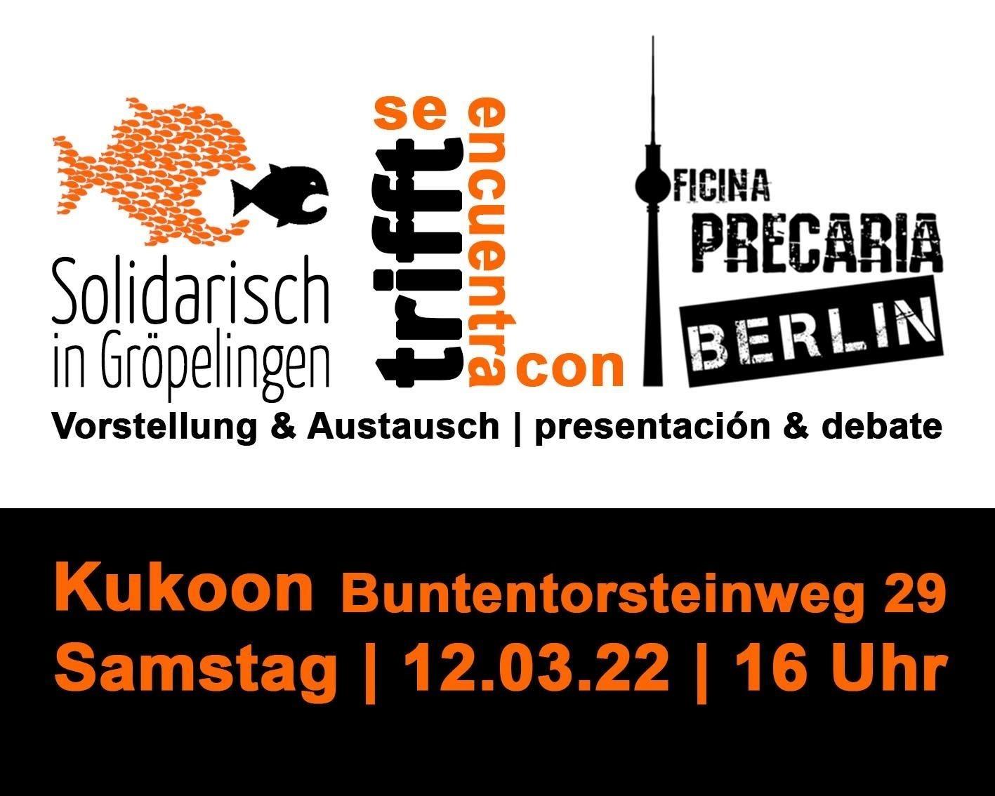 Read more about the article Von der Beratung zur Organisierung – Oficina Precaria Berlin trifft Solidarisch in Gröpelingen