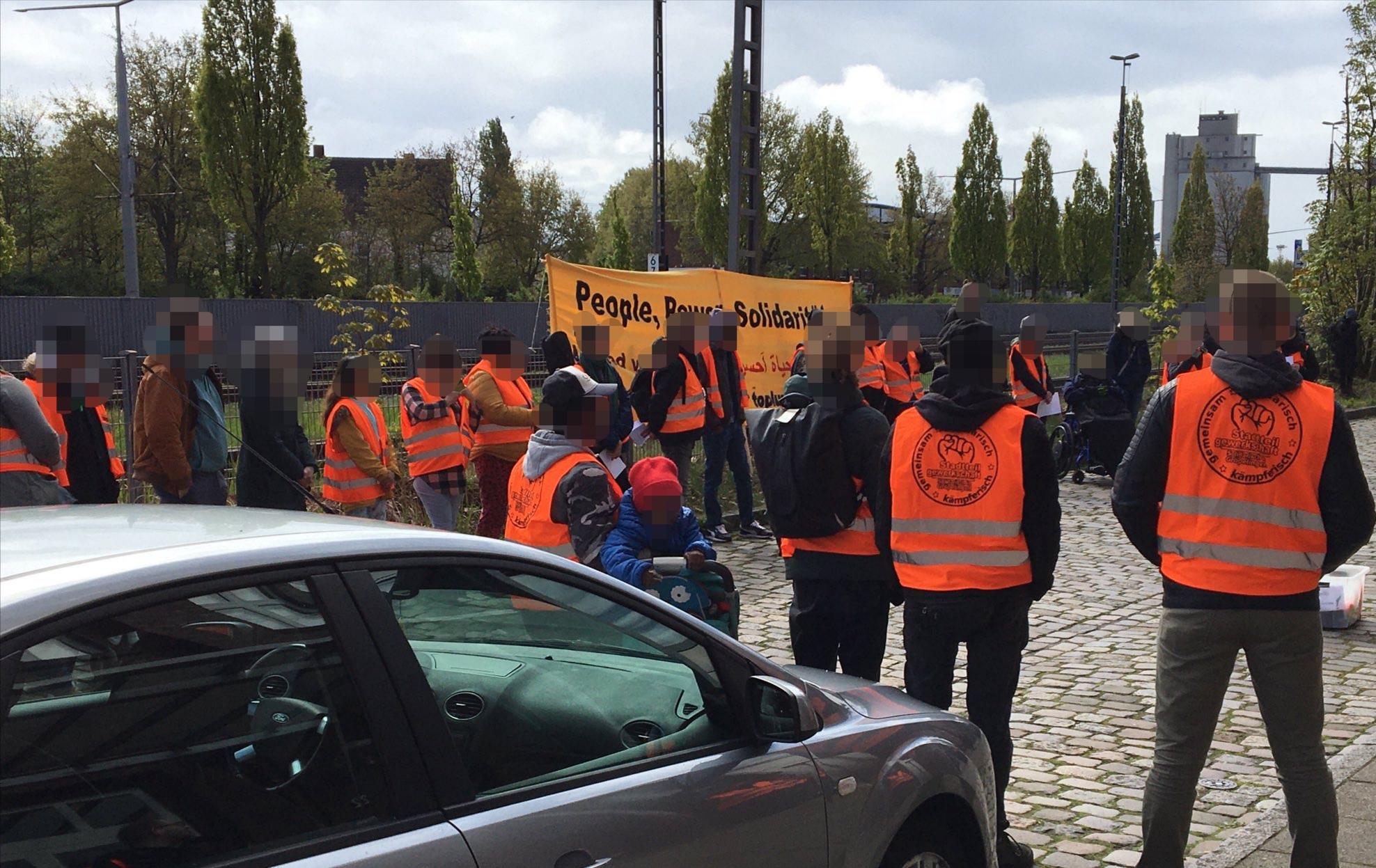 Mehr über den Artikel erfahren Kundgebung vor dem Jobcenter in Gröpelingen